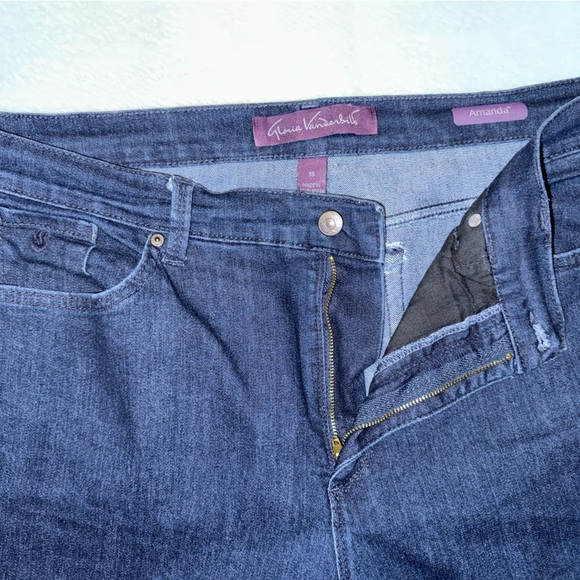 Gloria Vanderbilt Denim - Gloria Vanderbilt Blue Denim Jeans